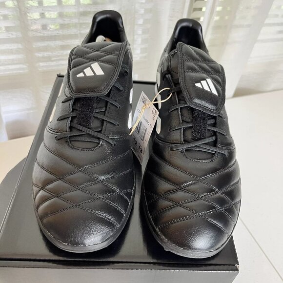 Adidas Copa Gloro TF Turf‎ Soccer Cleats Shoes Black Men's Size 12 Black / White - Picture 3 of 8